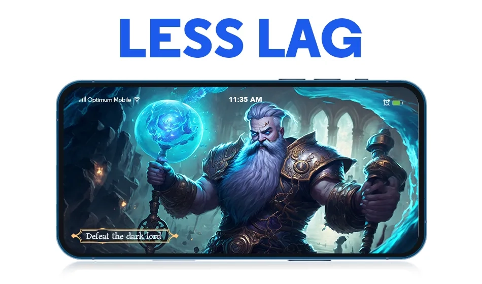 less lag