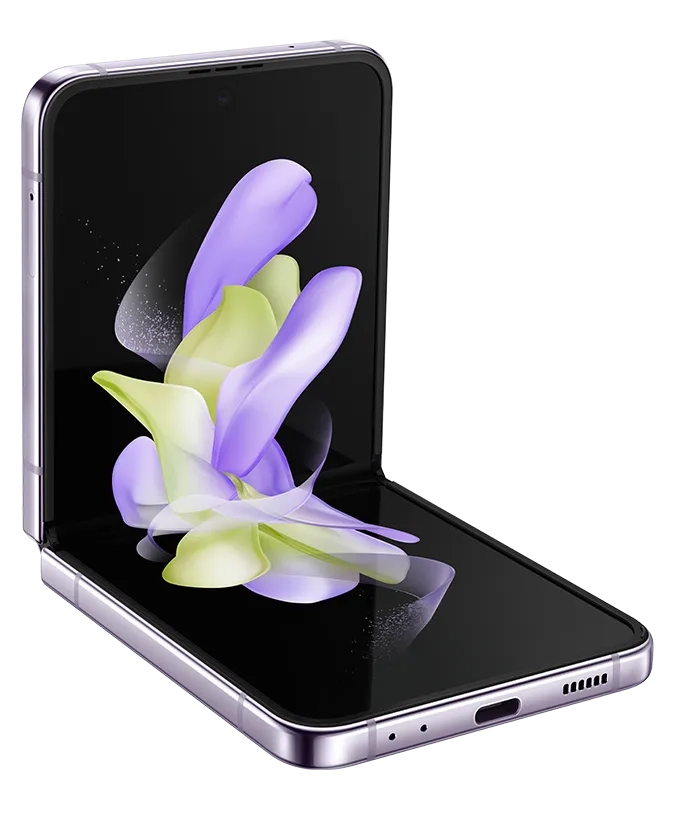Get the Certified Pre-Owned Samsung Galaxy Z Flip4 5G from Optimum.